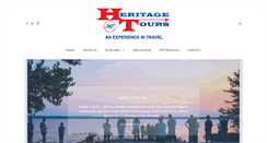 Desktop Screenshot of ldsheritagetours.com